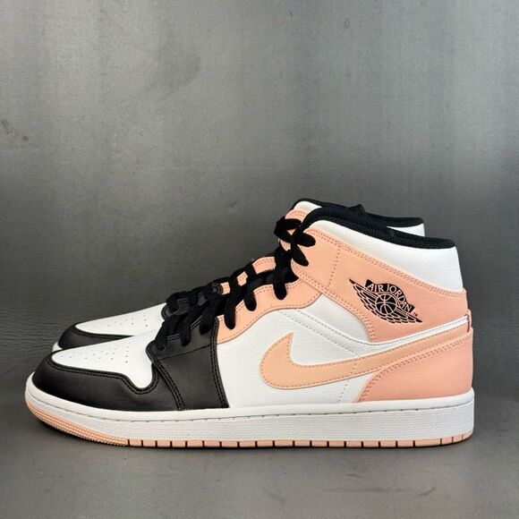Jordan 1 Mid Arctic Orange Black Toe sneaker shoes men’s size 11 main image 5